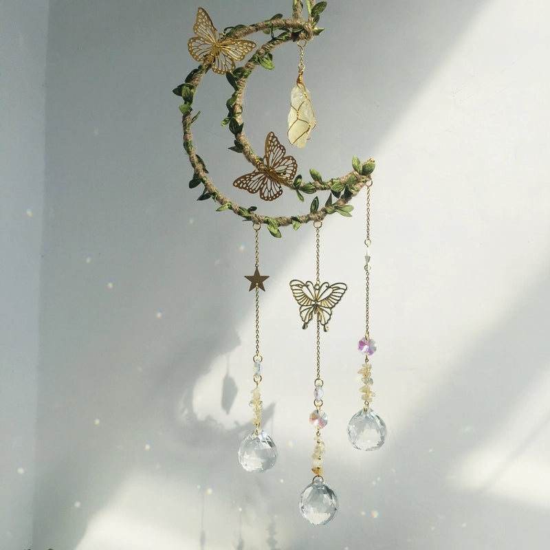 Crystal Butterfly Suncatcher Wall Decor for Home | Home Decor