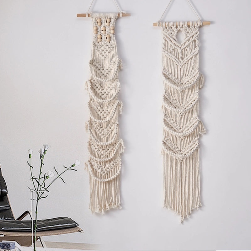 Nordic Bohemian Hand-woven Hat Storage Rack for Living Room and Bedroom | Home Decor Storage Solutions