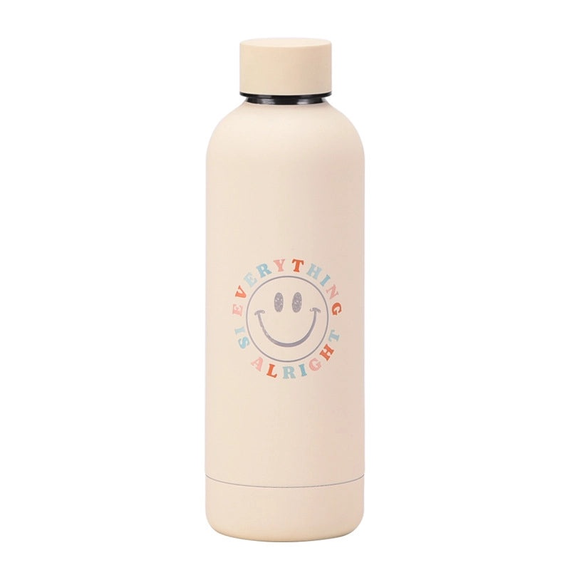 Cute Cartoon Stainless Steel Thermos Water Bottle | Drinkware & Tumblers