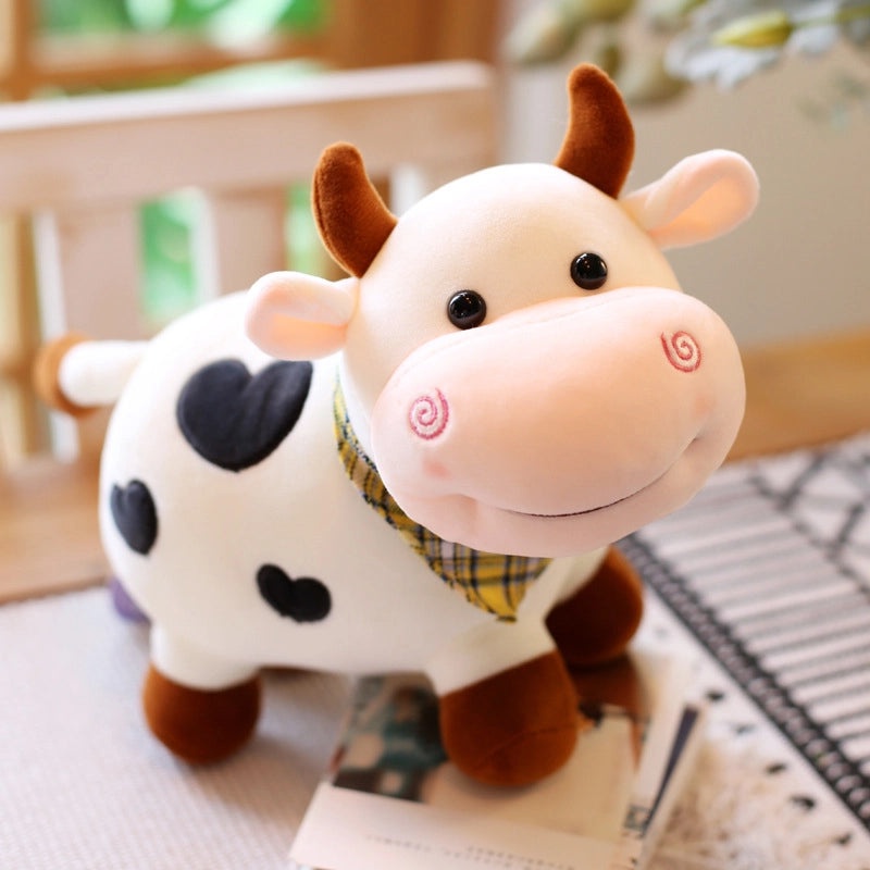 Cute Calf Plush Toy Niu Niu Xiaoke Doll Soft Stuffed Animal Kids Birthday Gift|Plush Toys & Stuffed Animals