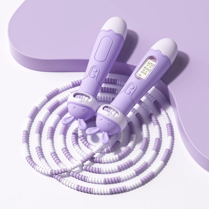 Kids Adjustable Bamboo Bead Jump Rope Cartoon Design for Kindergarten and Primary School Sports|Children's Sports Equipment