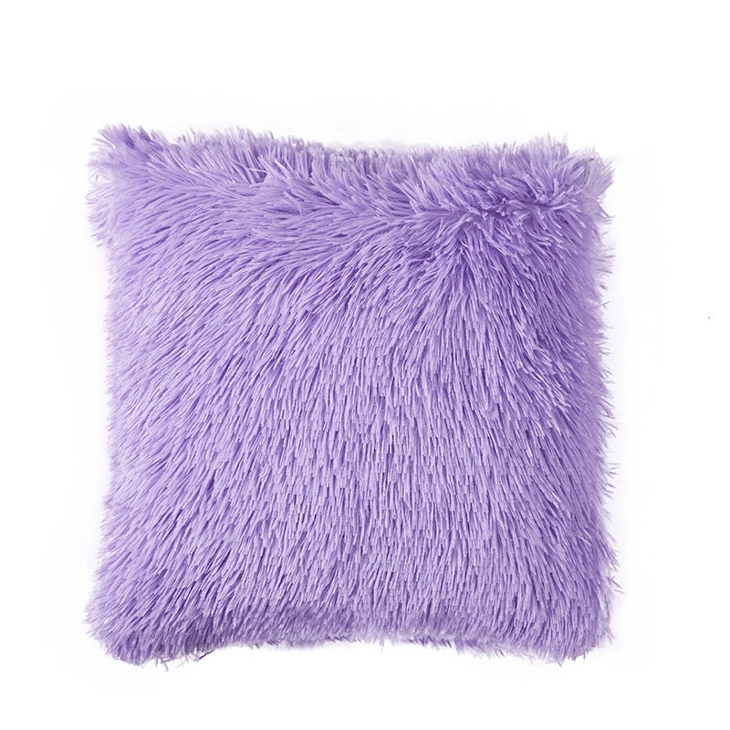 Sea Lion Plush Velvet Double-Sided Cushion Cover for Sofa Bed Home Decor|Home Decor & Cushions