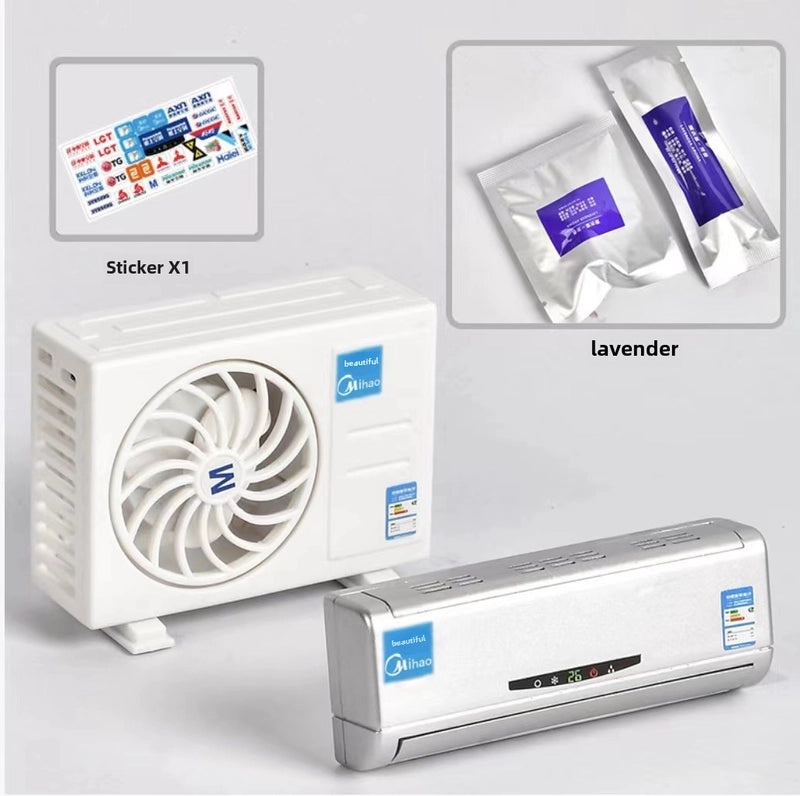 Car Mini Air Conditioner Model Car Vent Air Freshener Aromatherapy Perfume Long-Lasting Car Interior Decoration|Car Accessories
