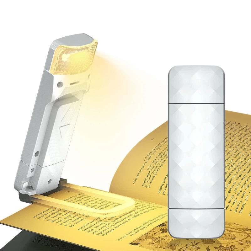 Portable USB Clip-On Reading Light Mini Bedside Tablet Book Lamp|Reading Accessories