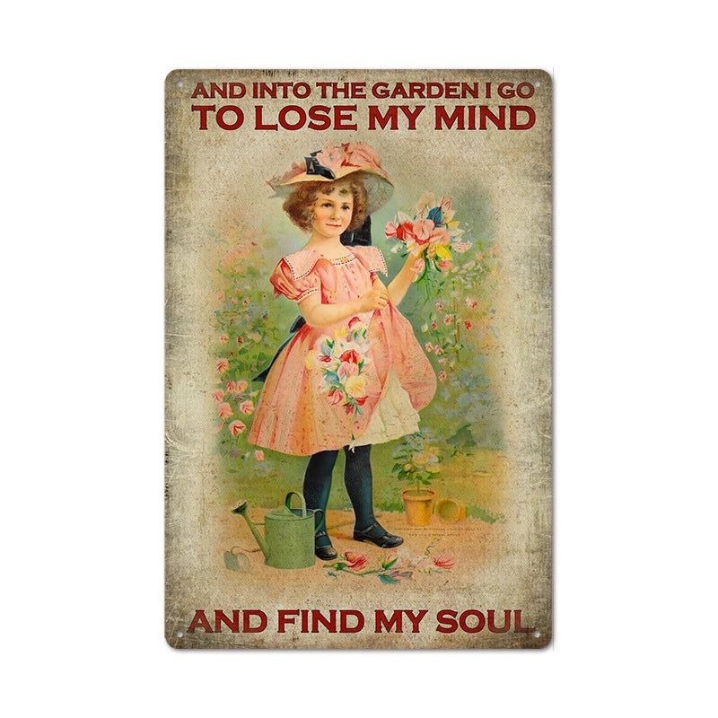 Vintage Iron Wall Art with Human, Animal & Letter Designs | Home Decor Wall Hangings