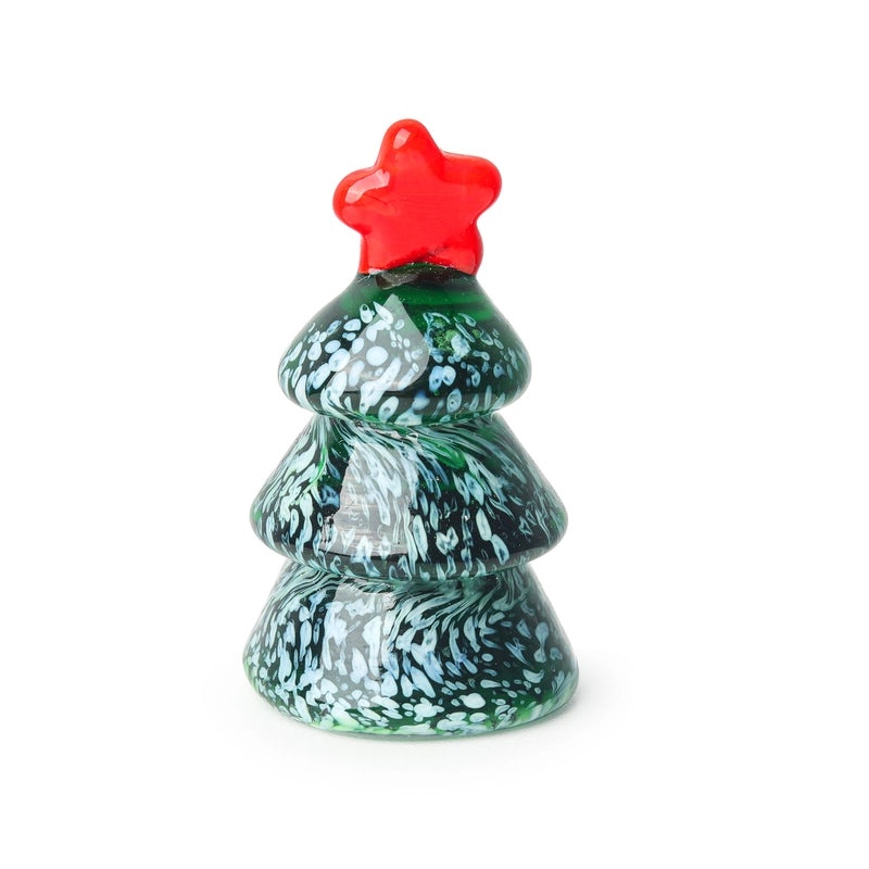 Minimalist Classic Glass Christmas Tree Decoration for Indoor Festival|Home Decor