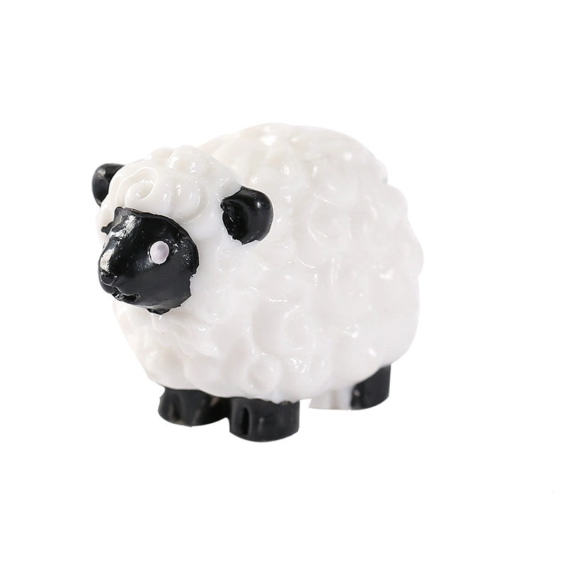 Minimalist Sheep Resin Figurines Decorative Artificial Ornaments|Home Decor Accessories