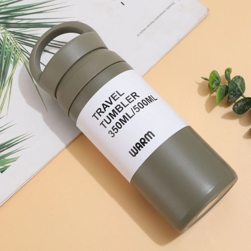 Stylish Multicolor Stainless Steel Water Bottle for Casual Vacation | Travel Accessories & Drinkware