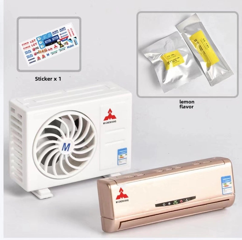 Car Mini Air Conditioner Model Car Vent Air Freshener Aromatherapy Perfume Long-Lasting Car Interior Decoration|Car Accessories