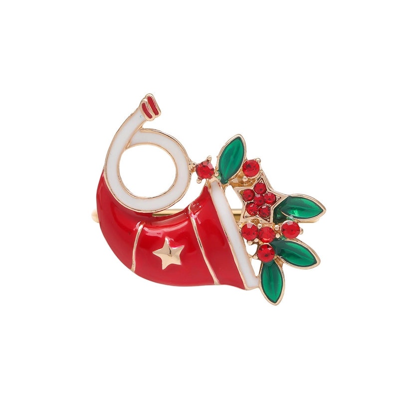 Multicolor Alloy Napkin Ring for Casual Vacation Dining 1 Piece|Home & Kitchen Tableware Napkin Rings
