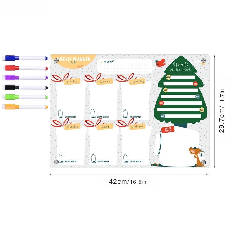 Minimalist Transparent Colored Resin Refrigerator Magnet | Home Decor