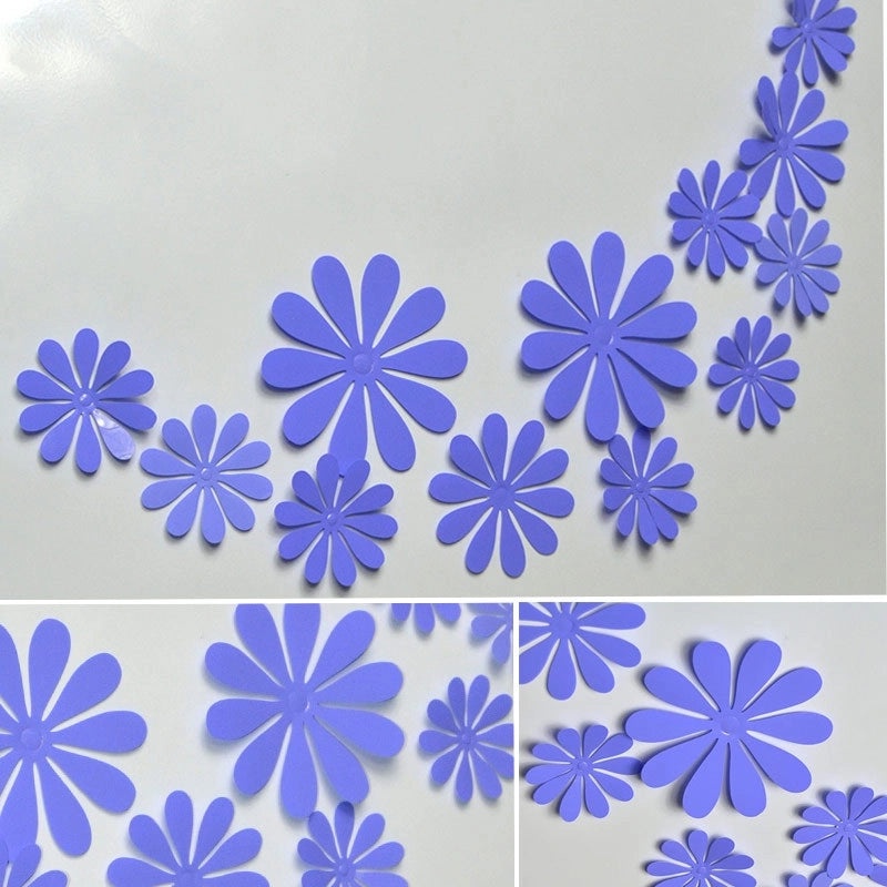 Butterfly and Flower PVC Wall Decal for Home Decor|Wall Stickers
