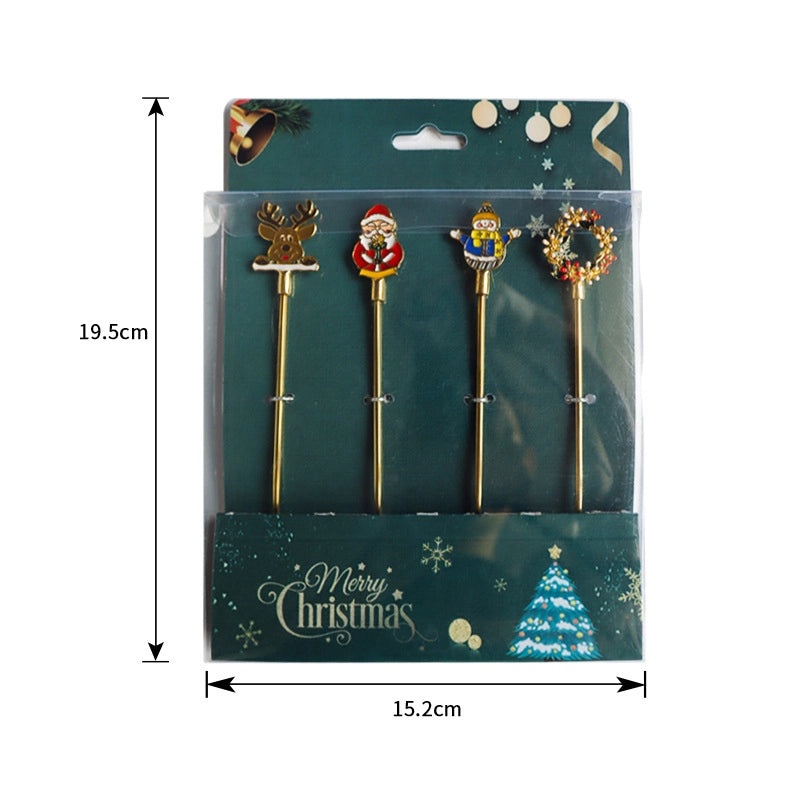 Festive Cartoon Stainless Steel Cutlery Set|Kitchen & Dining