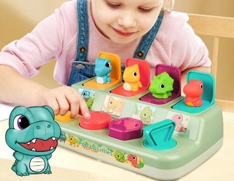 Baby Dinosaur Learning Toys for Ages 0-2 | Baby & Toddler Educational Toys