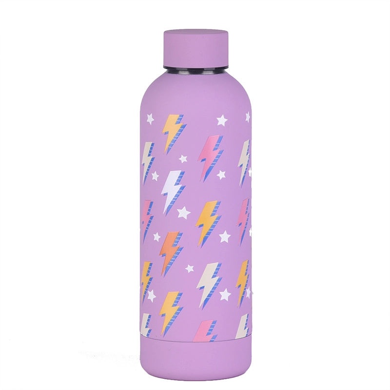 Cute Cartoon Stainless Steel Thermos Water Bottle | Drinkware & Tumblers