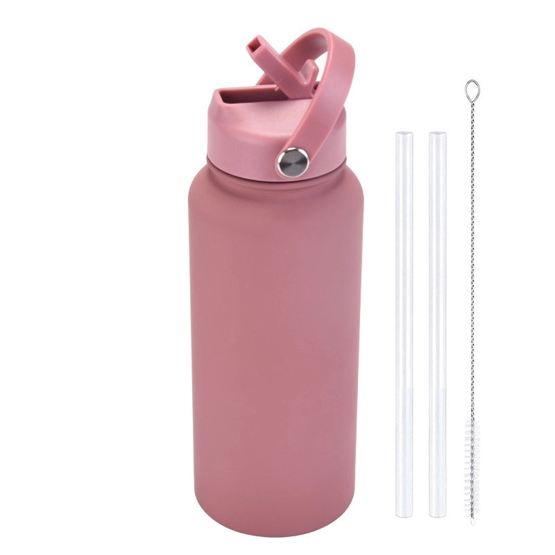 Insulated Stainless Steel Thermos Mug in Solid Colors for Everyday Use|Drinkware & Thermoses