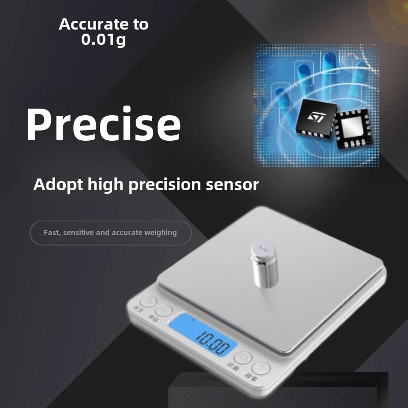 Waterproof Electronic Kitchen and Jewelry Scale I2000 for Food Baking Home Use|Kitchen Appliances