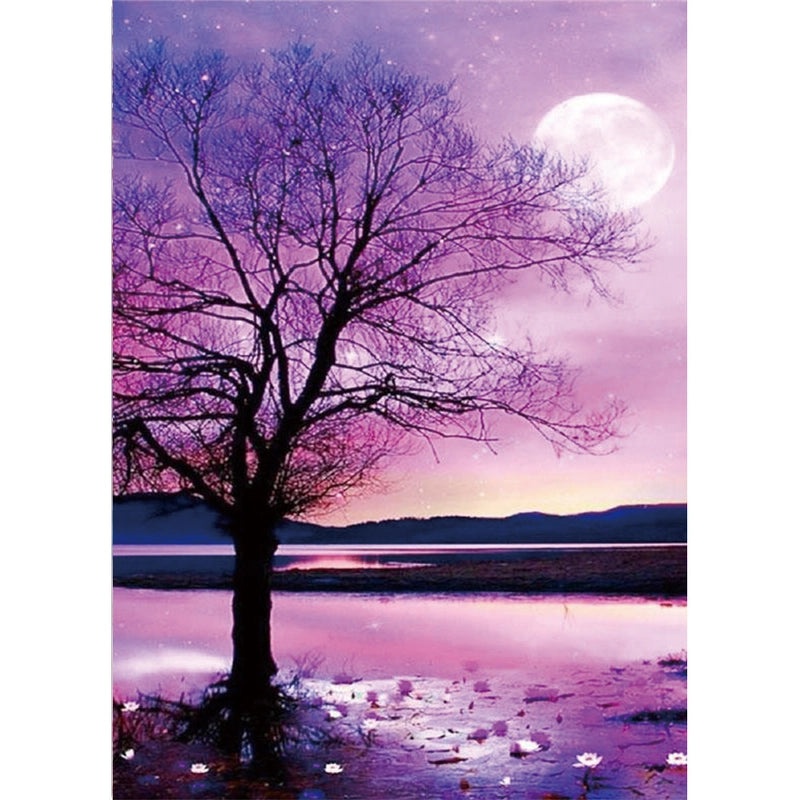 Custom 5D Diamond Animal Painting DIY Embroidery Decorative Ornament for Living Room Landscape|Home Decor