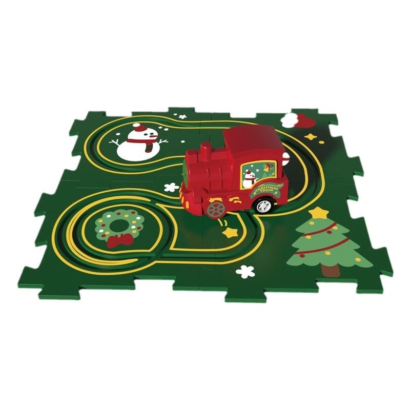 Christmas Tree and Snowman Puzzle Toys | Holiday Decorations