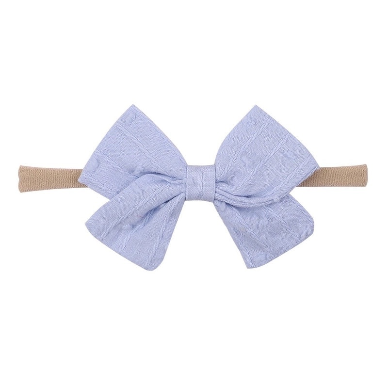Kids Soft Nylon Bow Headband Candy Colors|Children's Hair Accessories
