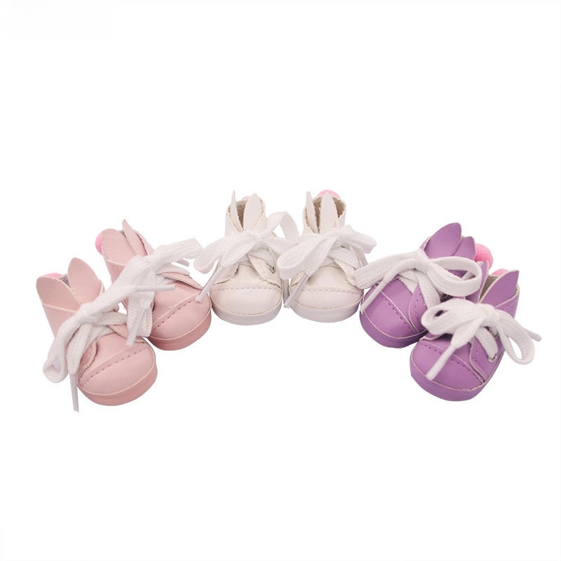 Mies You 18 Inch Doll Summer Rabbit Shoes for American Girl Dolls 7cm Comfortable Fit|Doll Accessories Shoes