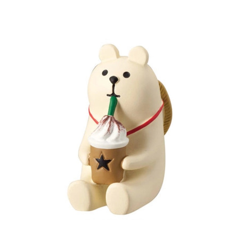 Japanese-style Zakka Resin Crafts Shiba Inu Penguin Cat White Bear Lazy Cat Creative Ornaments|Home Decor & Crafts