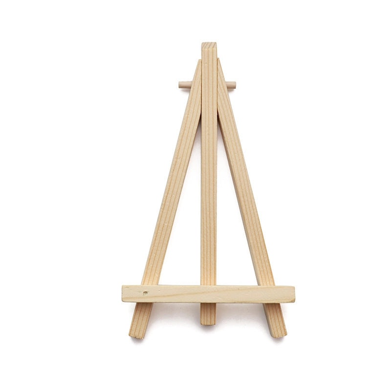 Mini Wooden Easel Frame Set for Desktop Phone Holder | Art Supplies & Craft Tools