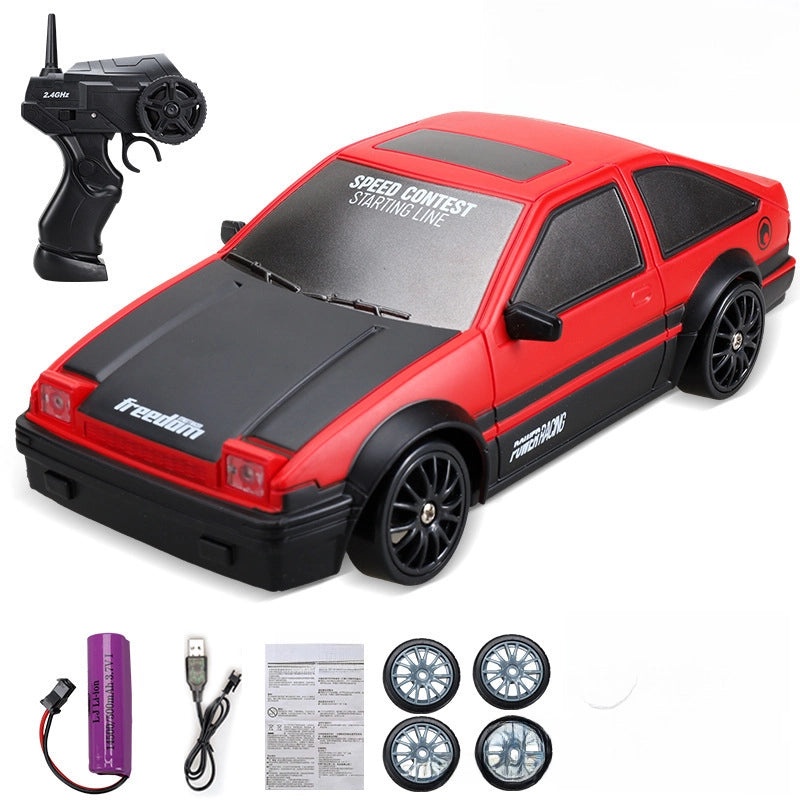 High-speed Remote Control Drift Car AE86 4WD Racing Toy GTR Model for Kids|Remote Control Cars & Vehicles
