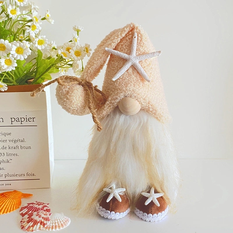 Starfish Doll Fabric Ornament Decorative Coastal Beach Home Decor | Home Decor