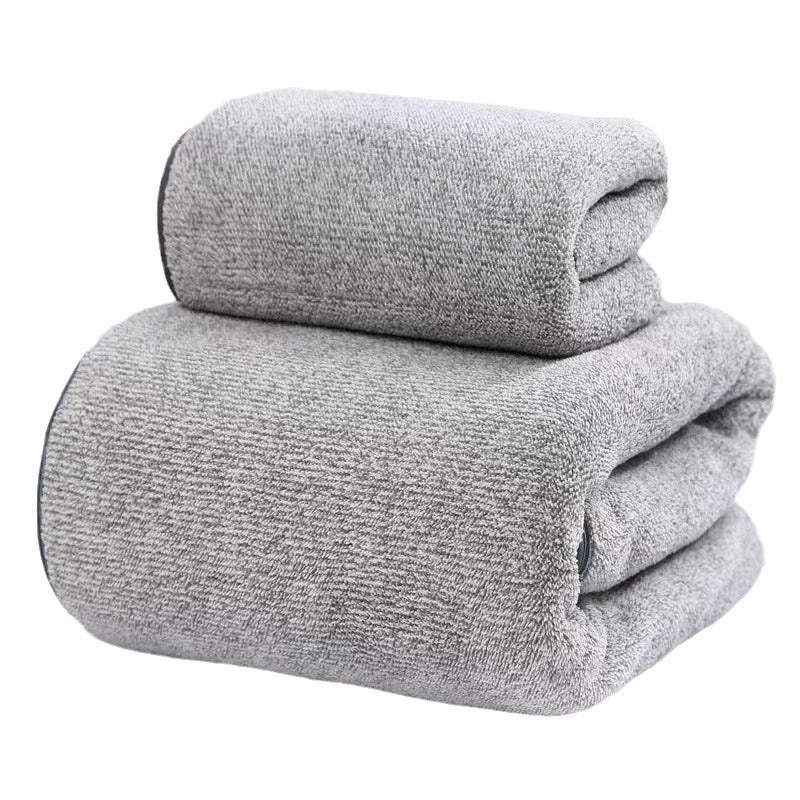 Star Coral Fleece Bath Towel Set Thick High-density Face Towel Mother and Child Gift Towel with Logo|Home Textiles Bath Towels