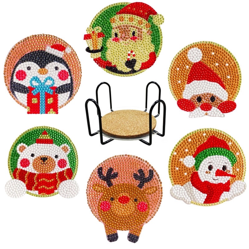 Festive Geometric Animal Resin Kitchenware for Christmas Casual Dining|Kitchen & Dining Essentials