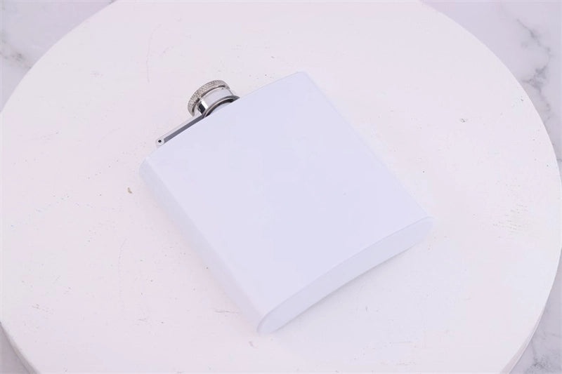 Elegant Stainless Steel Solid Color Wine Flask | Drinkware & Bar Accessories