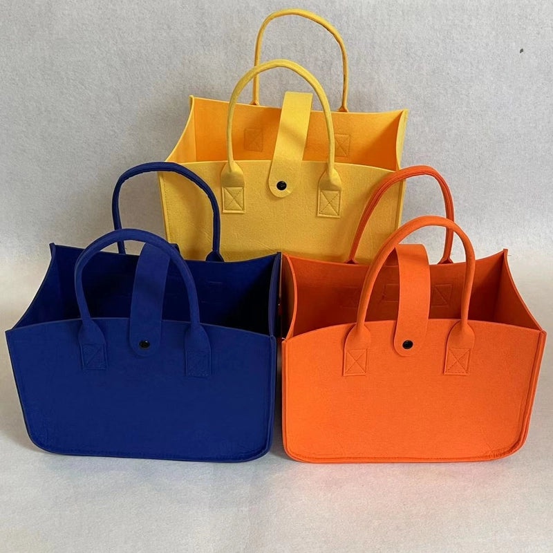 Elegant Women's Felt Square Buckle Handbag for Streetwear | Fashion Handbags & Accessories