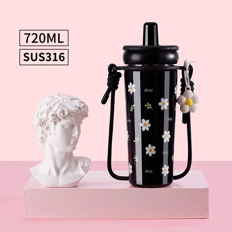 Cherry Butterfly Bow Knot Casual Stainless Steel 316 Thermos Cup 1 Piece | Drinkware & Accessories