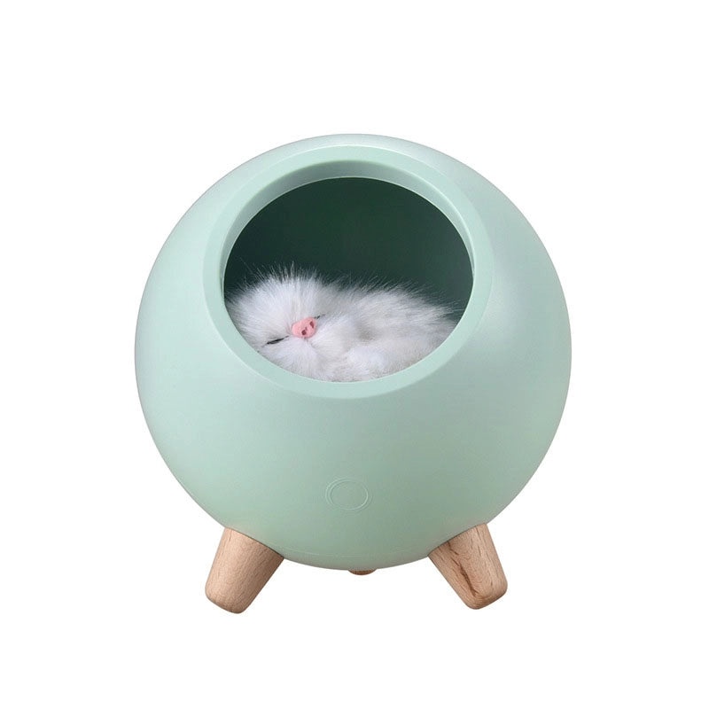 Adorable Pet House Night Light with USB Rechargeable Headlamp Bluetooth Speaker for Kids' Bedroom | Kids Night Lights & Bedroom Decor