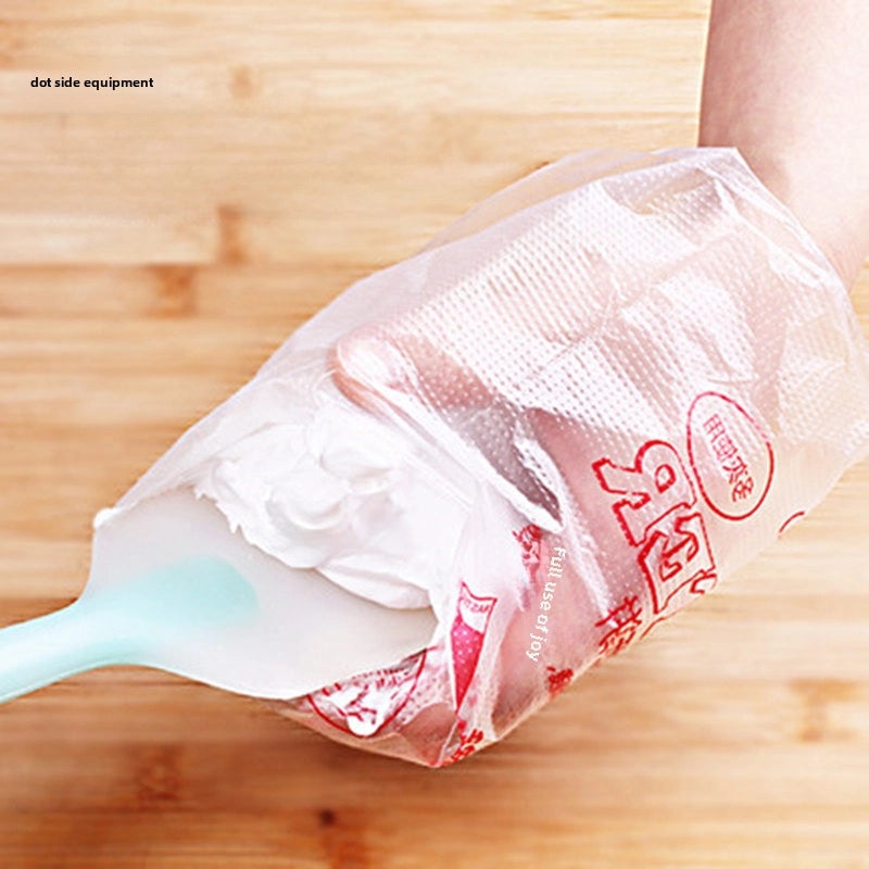 Medium Thickened Milking Oil Squeeze Bag for Baking Cake Decorating Disposable 100pcs | Baking Tools & Accessories
