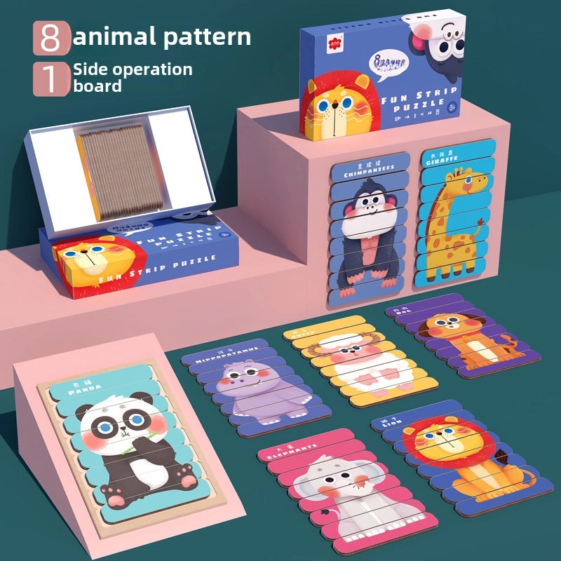 3D Animal Matching Puzzle for Kids | Early Education Toys