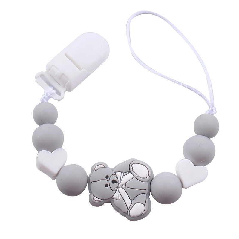 Adorable Bear Silicone Baby Accessories | Baby Products
