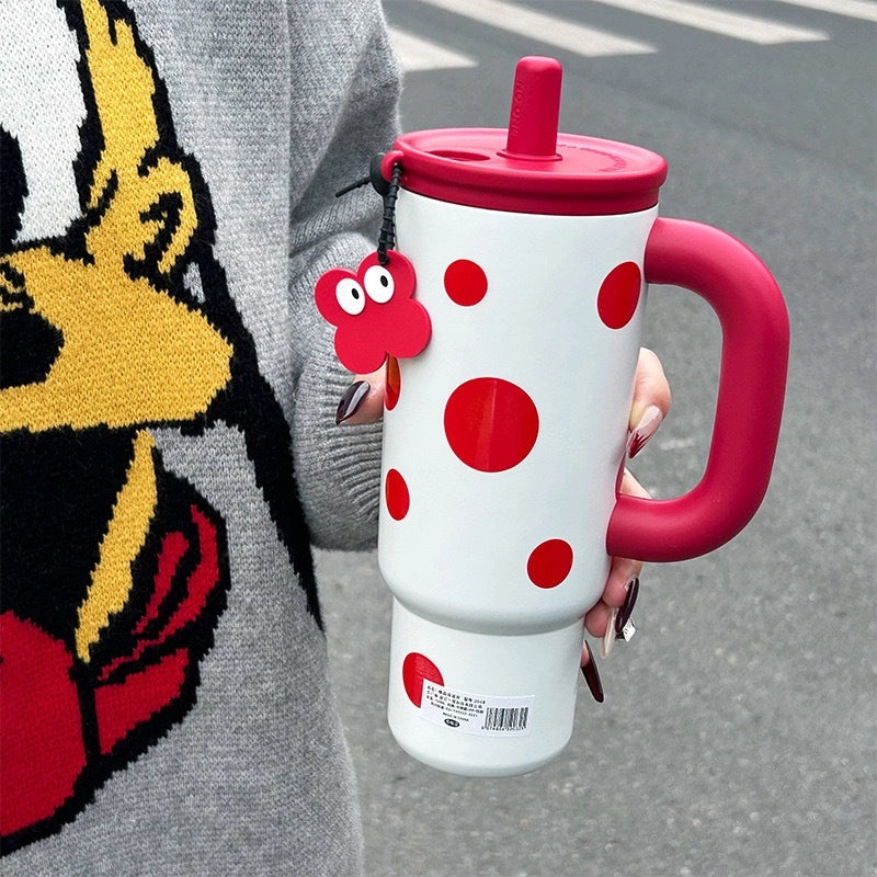 Stylish Cat Letter Stainless Steel Thermos Cup 1 Piece | Drinkware & Tumblers