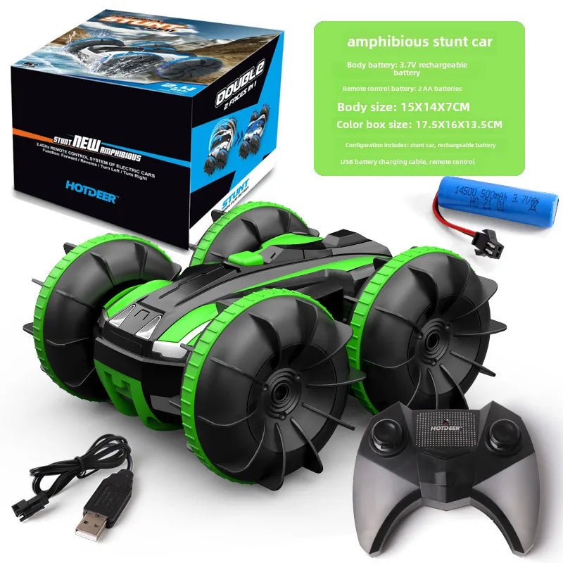 8WD 2.4G Amphibious Off-road Remote Control Stunt Car for Kids | Remote Control Toys