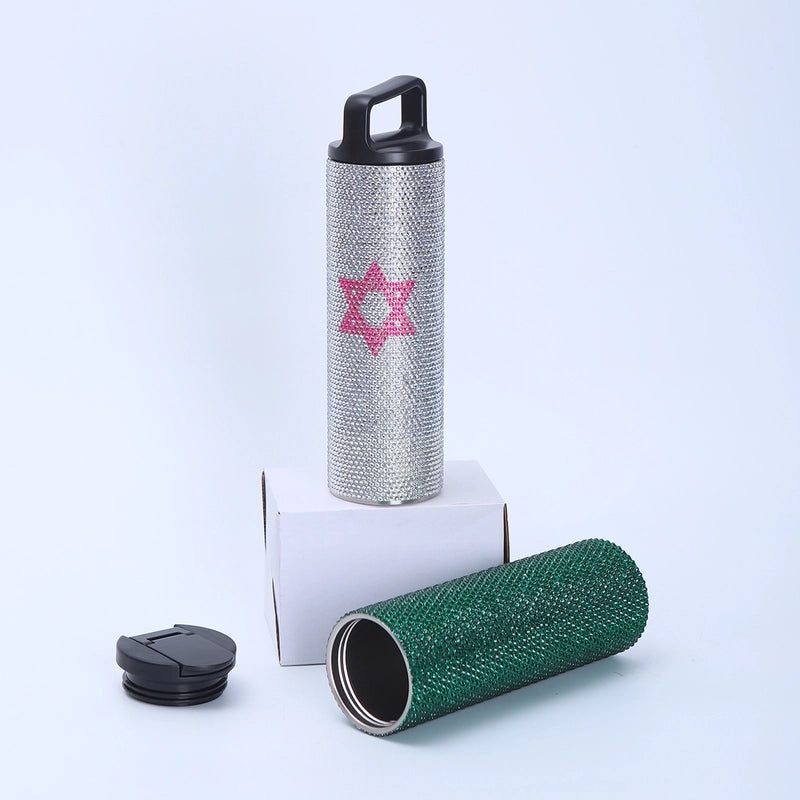 Glam Star Solid Color Thermos Cup 304 Stainless Steel Durable Insulated Bottle | Drinkware & Thermoses