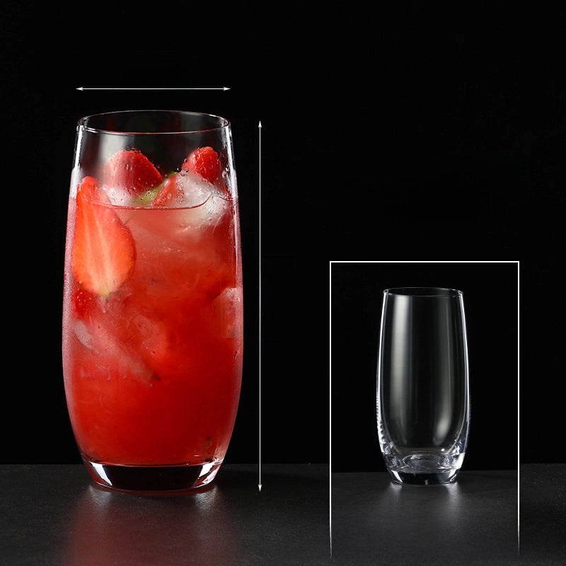 Large Capacity Glass Juice Cup for Milk Tea Mojito Cocktail Bars | Drinkware & Glassware