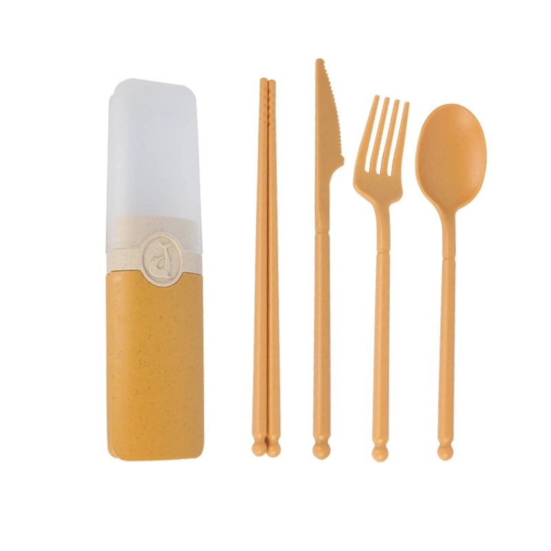 Wheat Straw Casual Tableware Set | Eco-friendly Kitchenware