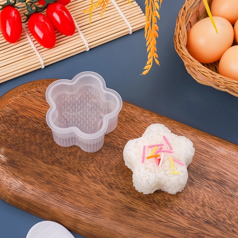 Creative Transparent Cartoon Rice Ball & Sushi Mold for Kids | Kitchen Accessories
