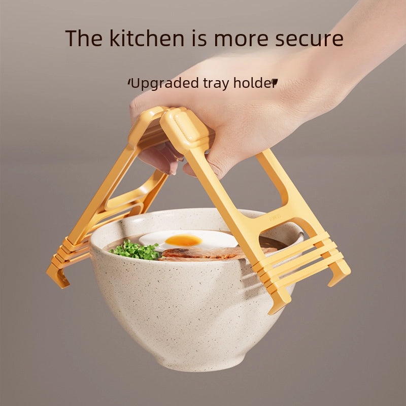 Silicone Anti-Scald Bowl and Plate Holder Clip High Temp Resistant Non-Slip Kitchen Tool|Kitchen Accessories