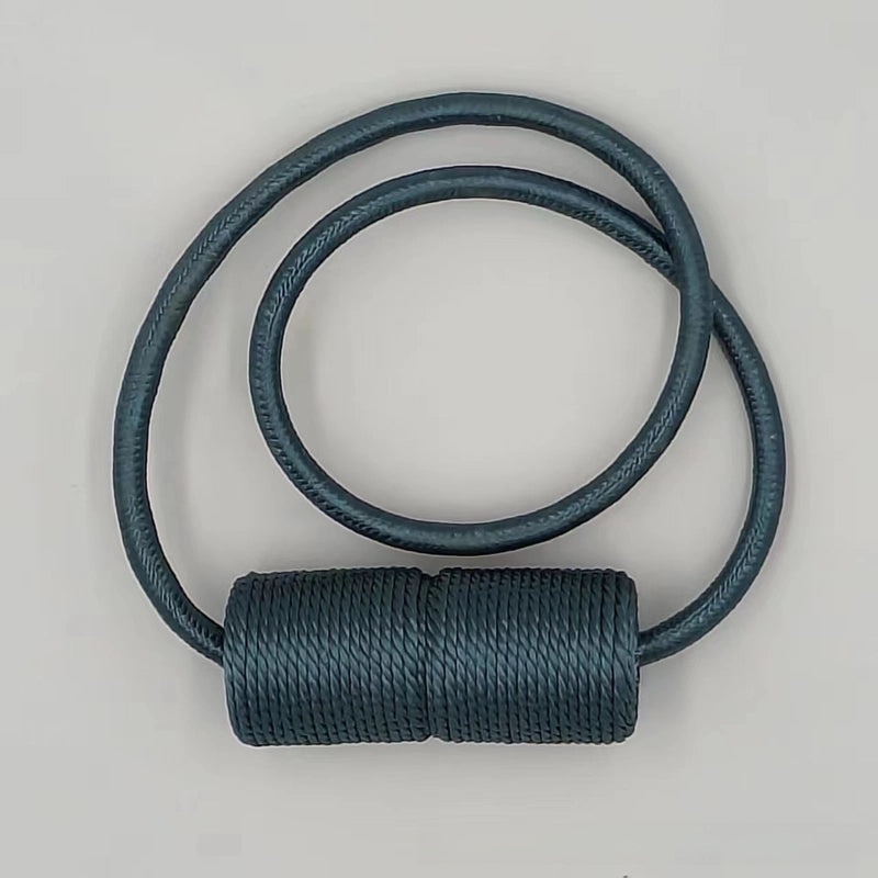 Punch-Free Magnetic Curtain Buckle Tie Rope Accessory for Headphones with Cylindrical Design | Home Decor Accessories