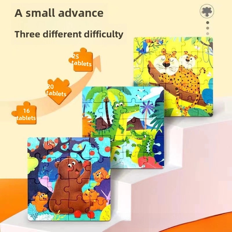 Magnetic Animal Traffic Puzzle for Toddlers and Kids Ages 1-6 | Educational Toys & Puzzles