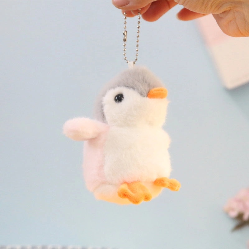 Cute Japanese Penguin Plush Doll Keychain Pendant for Couples Students Boys Girls Gift|Keychains & Bag Charms