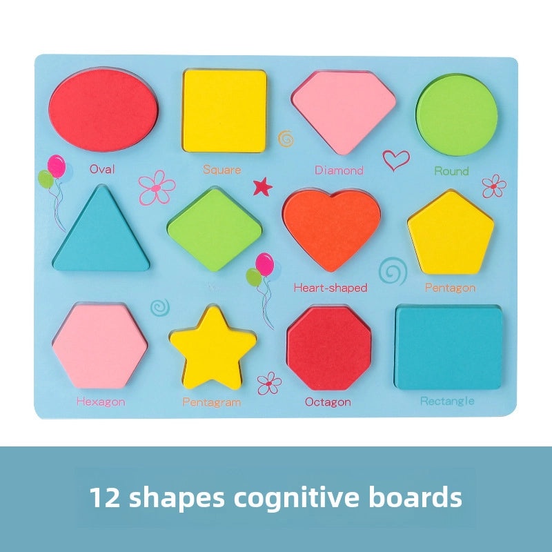 Early Learning Digital Alphabet Wooden Blocks Puzzle for Infants & Toddlers | Educational Toys