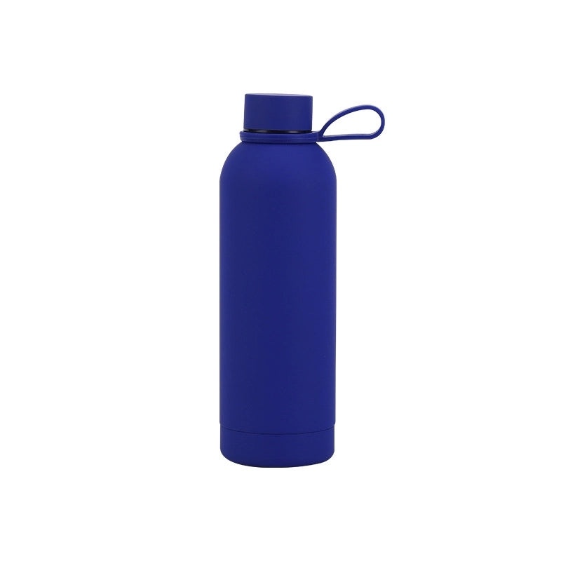 Stainless Steel Insulated Thermos Mug - Casual Solid Color Design | Drinkware & Tumblers